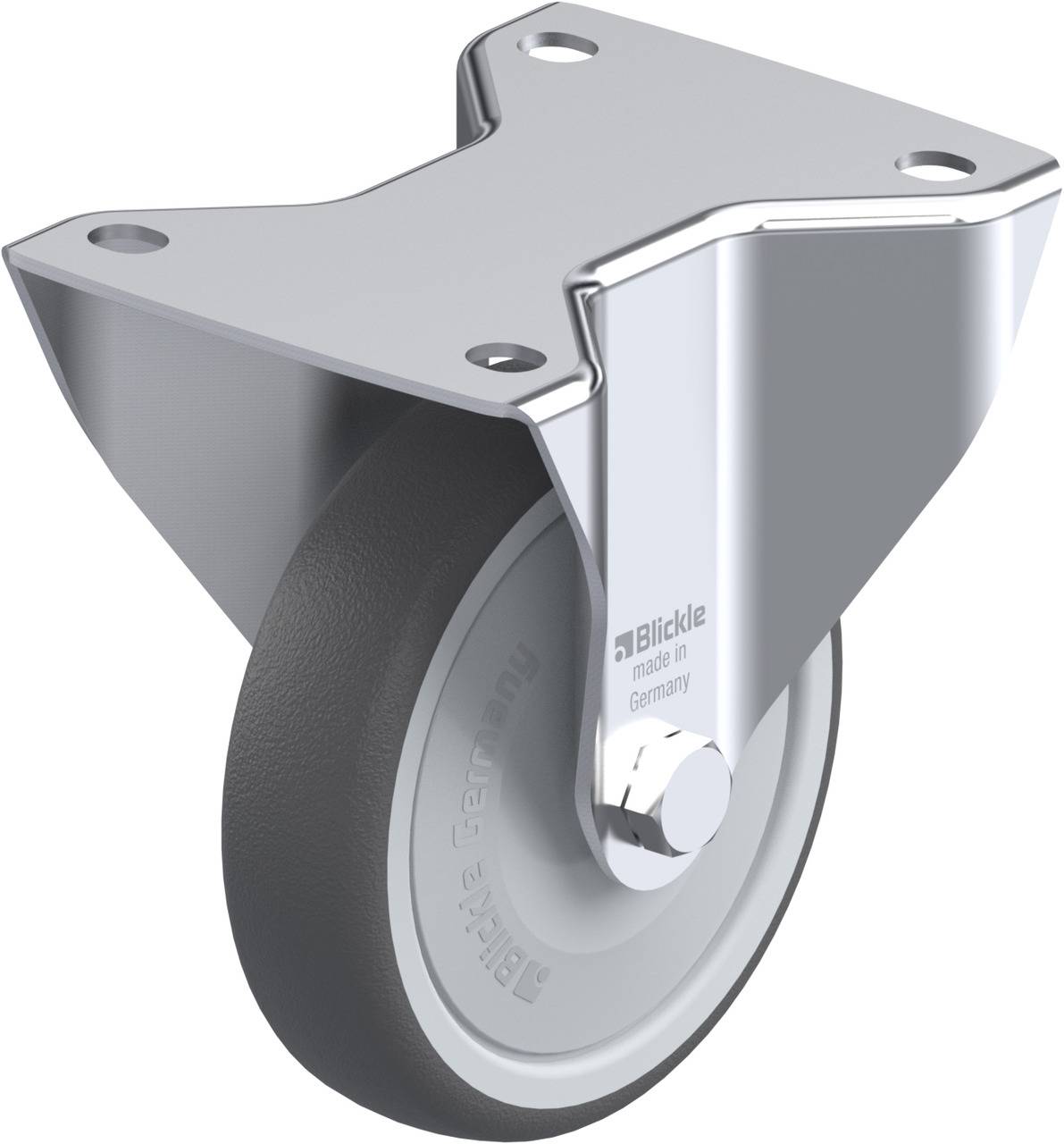 Blickle 760073 BK-PATH 125KF-3 Fix görgő KerékØ: 125 mm Teherbírás (max.): 250 kg 1 db