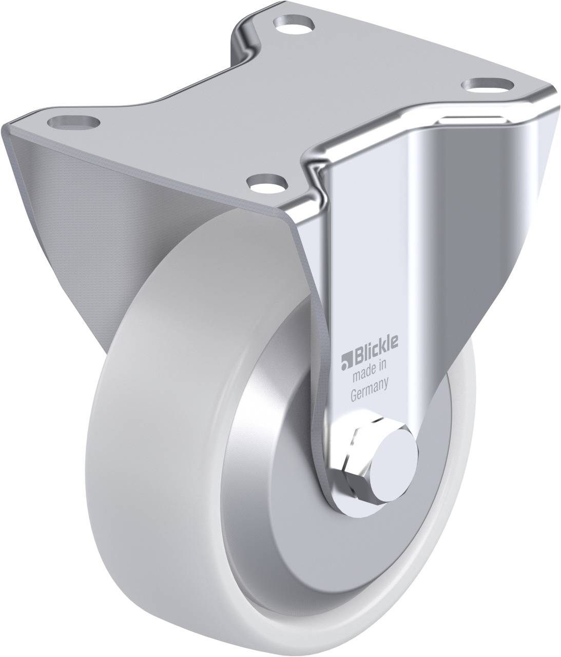 Blickle 852729 BK-PO 100XR-1-FA Fix görgő KerékØ: 100 mm Teherbírás (max.): 280 kg 1 db