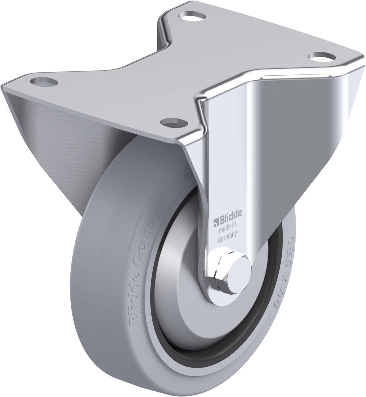 Blickle 749212 BK-POEV 125R-3-SG-FA Fix görgő KerékØ: 125 mm Teherbírás (max.): 250 kg 1 db