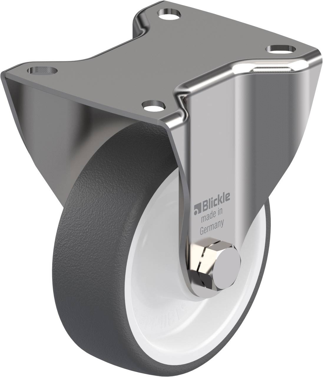 Blickle 754132 BKX-POTH 100XR-1 Fix görgő KerékØ: 100 mm Teherbírás (max.): 300 kg 1 db