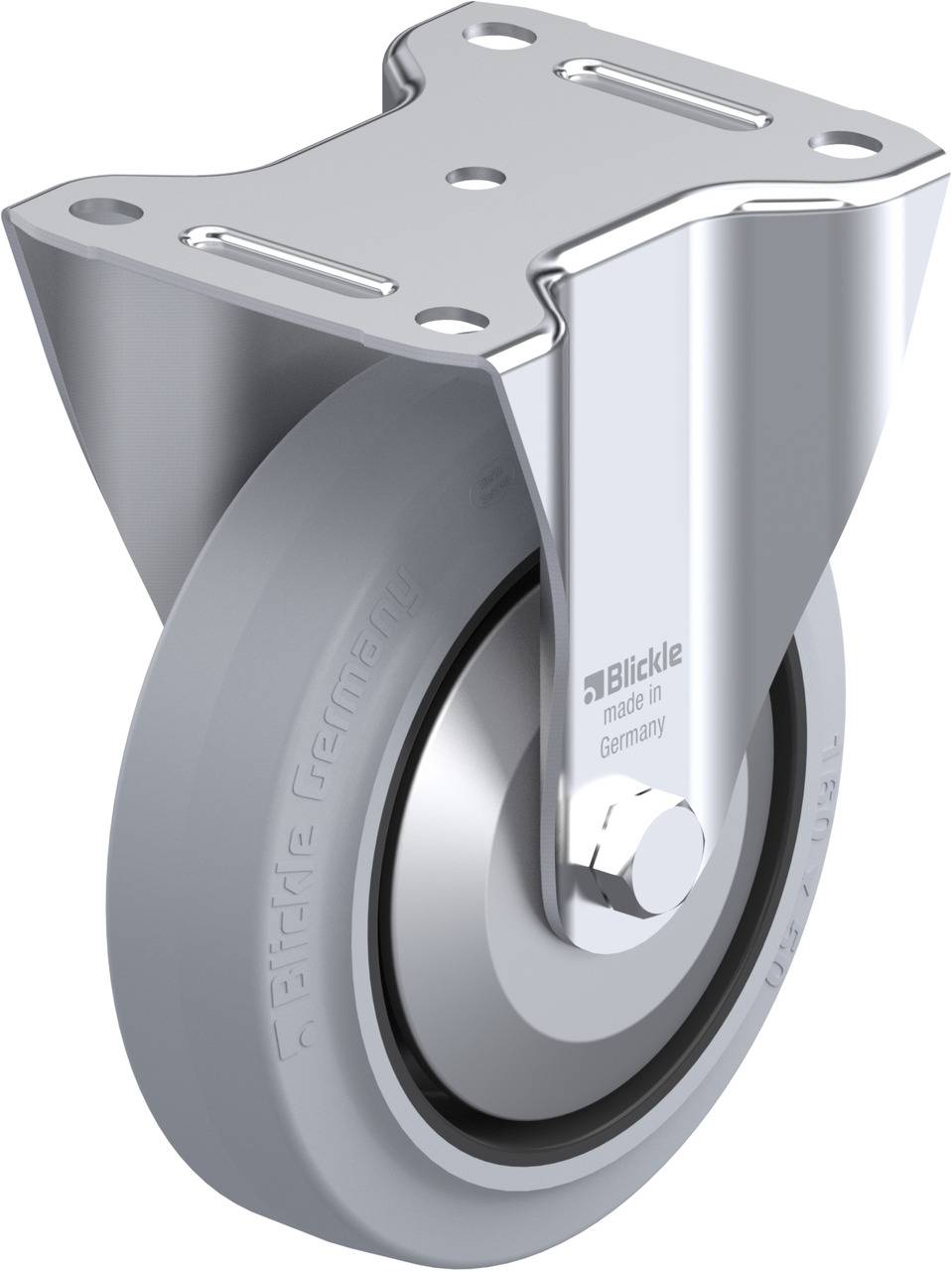 Blickle 850408 B-POEV 160XKA-SG-FA Fix görgő KerékØ: 160 mm Teherbírás (max.): 400 kg 1 db