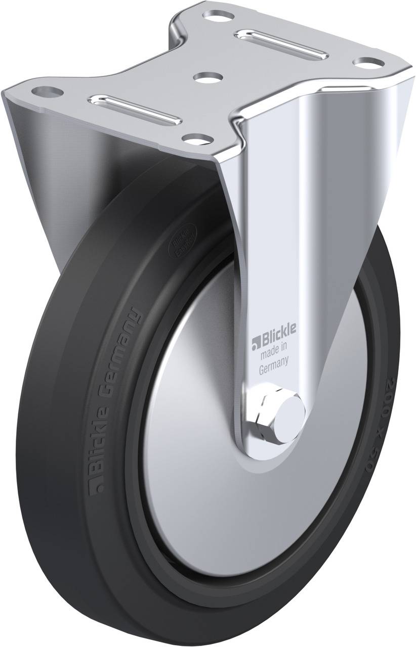 Blickle 850431 B-POEV 200XKA-FA Fix görgő KerékØ: 200 mm Teherbírás (max.): 400 kg 1 db