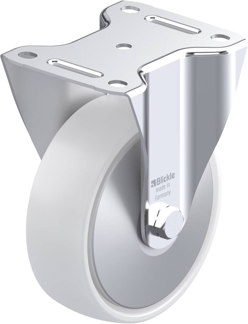 Blickle 762769 B-PPN 150R-FA Fix görgő KerékØ: 150 mm Teherbírás (max.): 300 kg 1 db