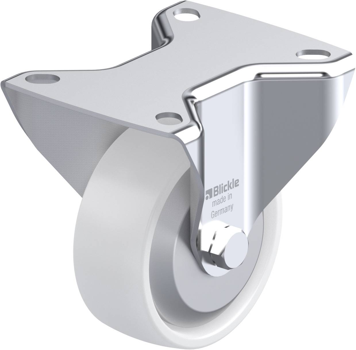 Blickle 762776 B-PPN 80G-FA Fix görgő KerékØ: 80 mm Teherbírás (max.): 120 kg 1 db