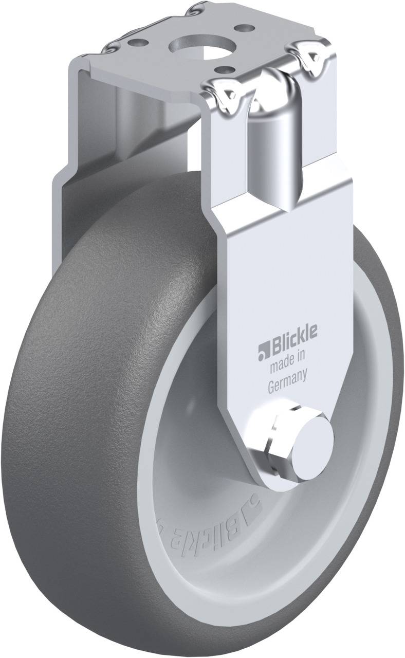 Blickle 757006 BRA-PATH 75G Fix görgő KerékØ: 75 mm Teherbírás (max.): 75 kg 1 db