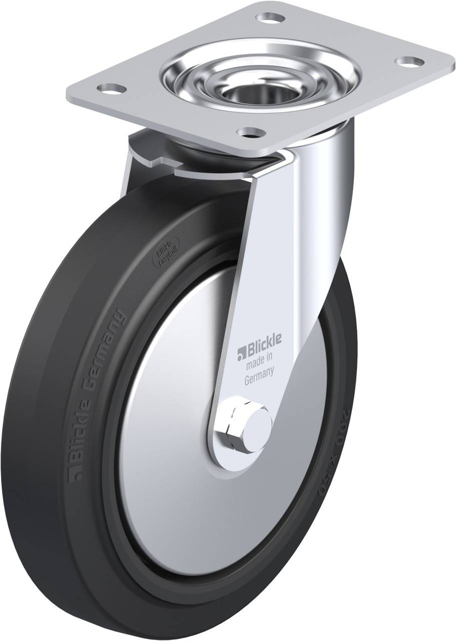 Blickle 749640 LE-POEV 200KAD-FA Beálló görgő KerékØ: 200 mm Teherbírás (max.): 300 kg 1 db