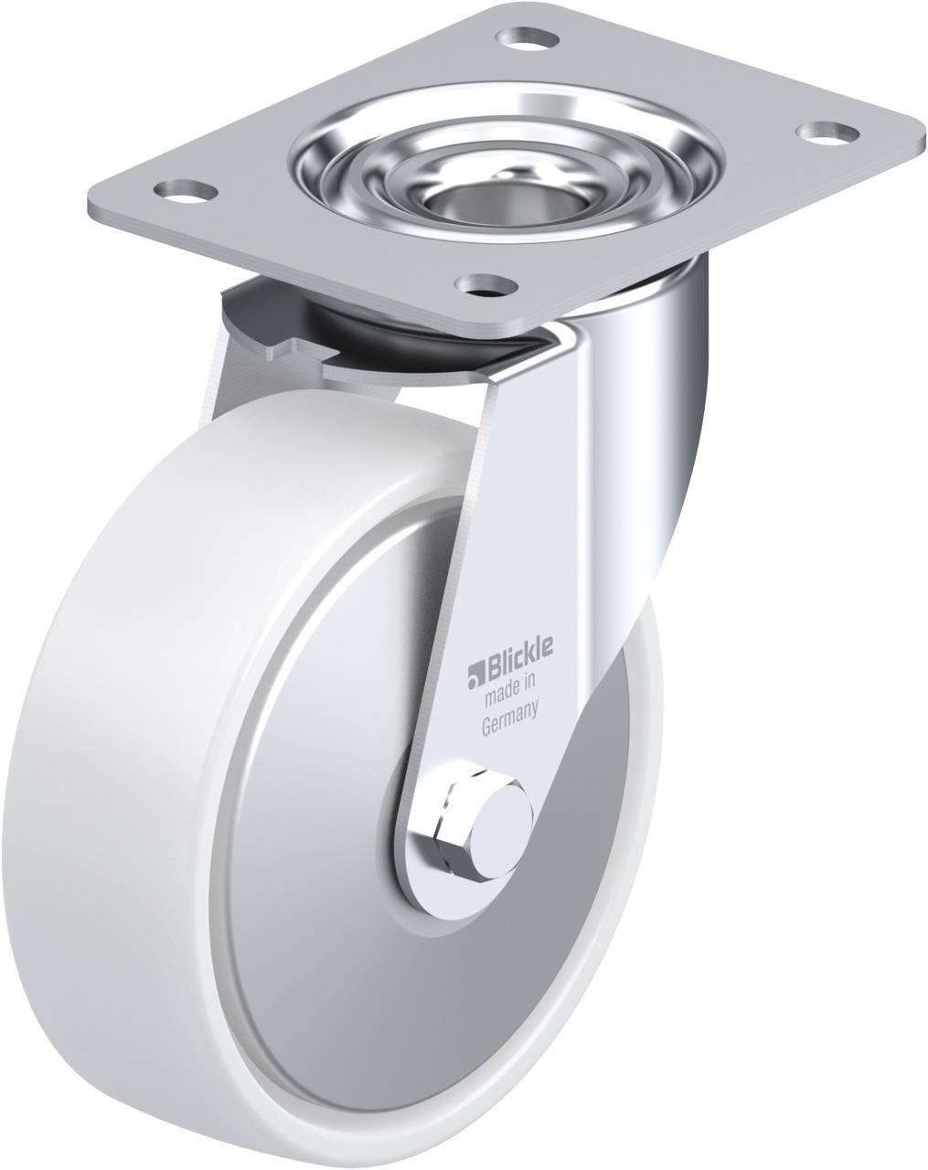 Blickle 762855 LE-PPN 150G-FA Beálló görgő KerékØ: 150 mm Teherbírás (max.): 300 kg 1 db