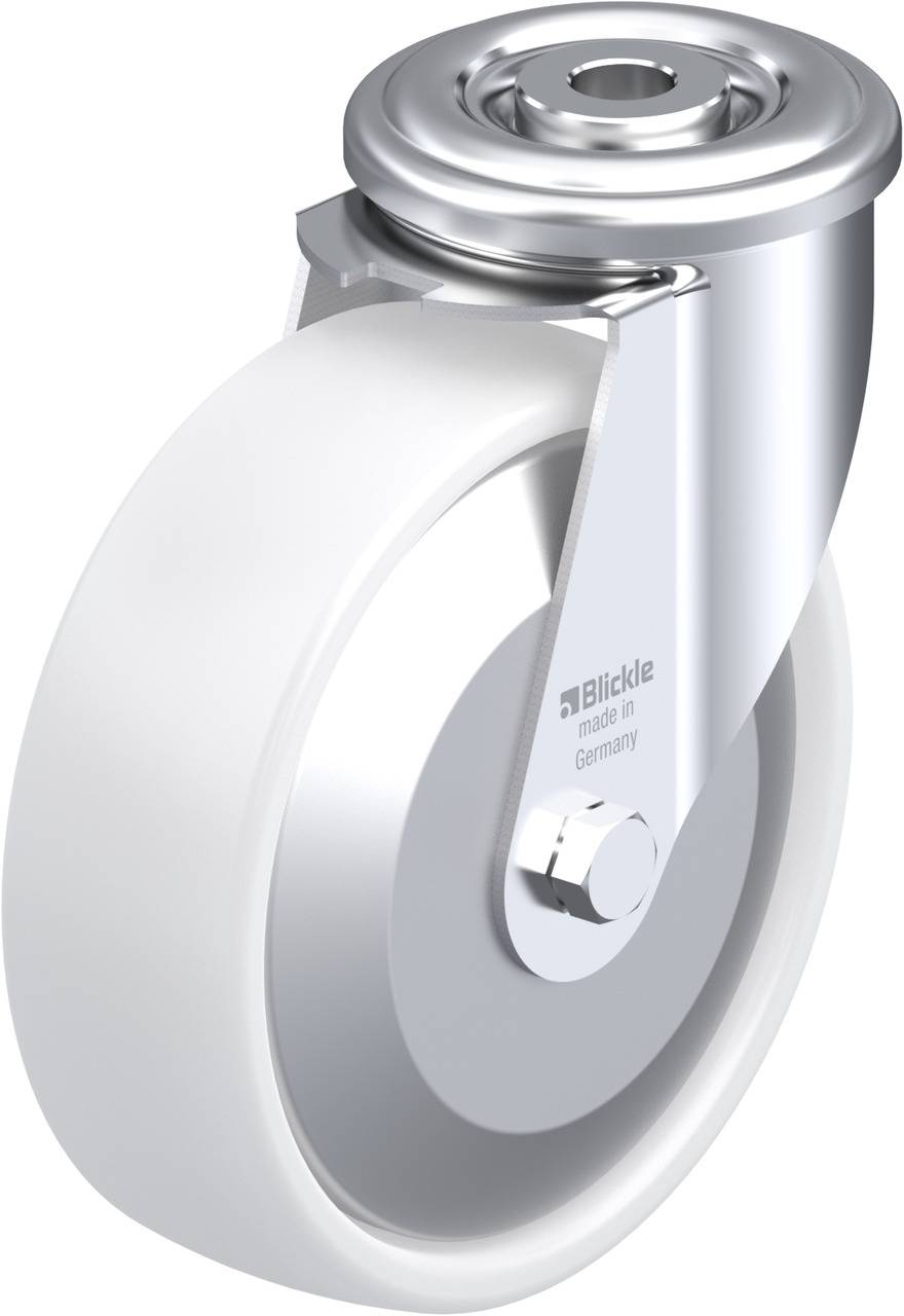 Blickle 762899 LER-PPN 125R-FA Beálló görgő KerékØ: 125 mm Teherbírás (max.): 150 kg 1 db