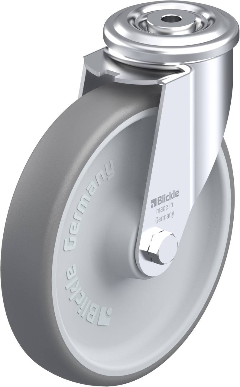 Blickle 757057 LER-TPA 200R Beálló görgő KerékØ: 200 mm Teherbírás (max.): 250 kg 1 db