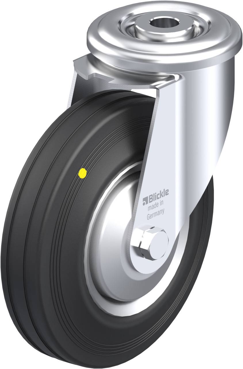 Blickle 749796 LER-VE 125R-EL-FA Beálló görgő KerékØ: 125 mm Teherbírás (max.): 100 kg 1 db