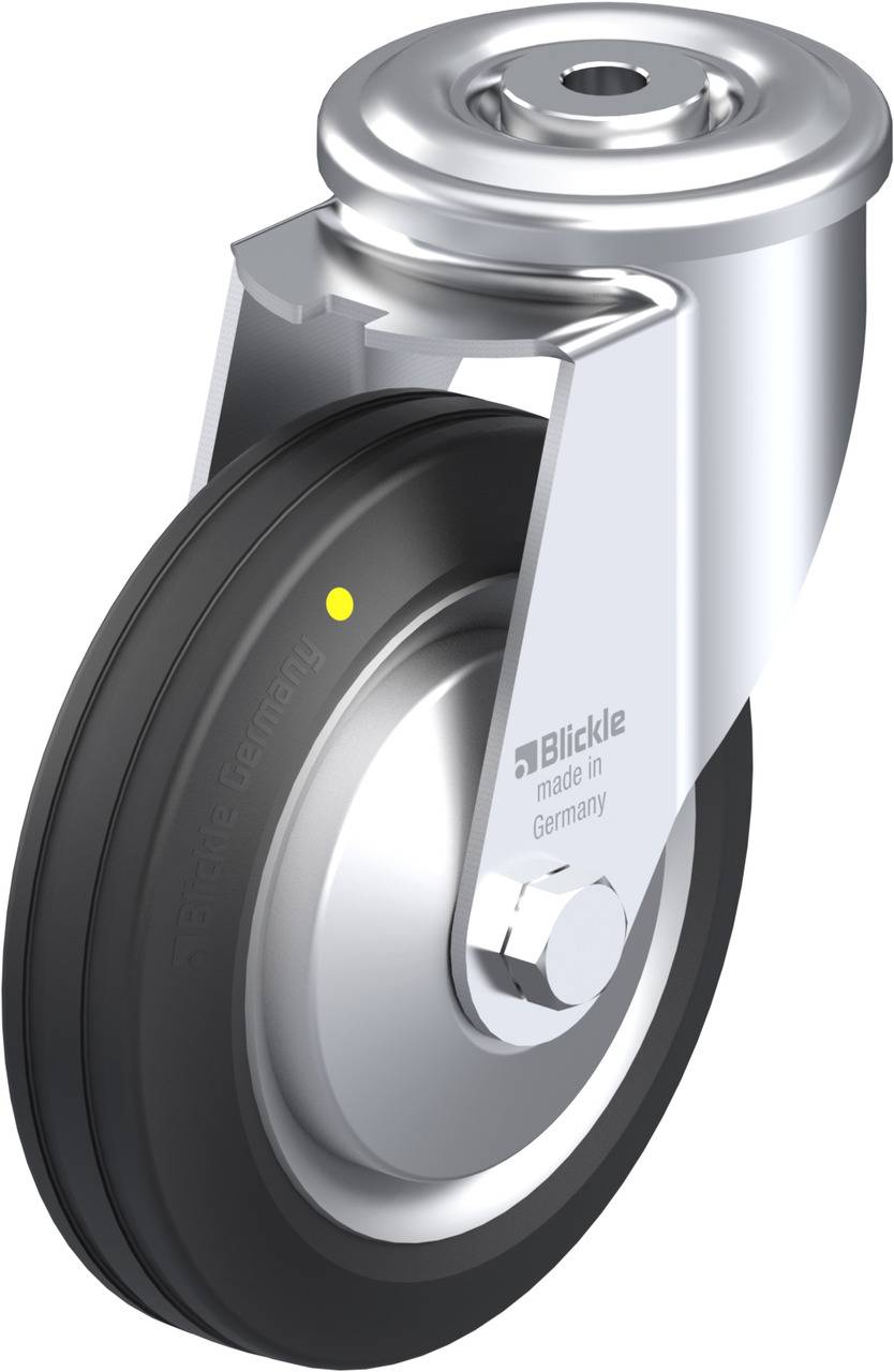 Blickle 749798 LER-VE 150R-EL-FA Beálló görgő KerékØ: 150 mm Teherbírás (max.): 135 kg 1 db