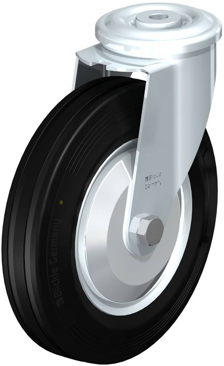 Blickle 748845 LER-VE 200R-EL-FA Beálló görgő KerékØ: 200 mm Teherbírás (max.): 205 kg 1 db