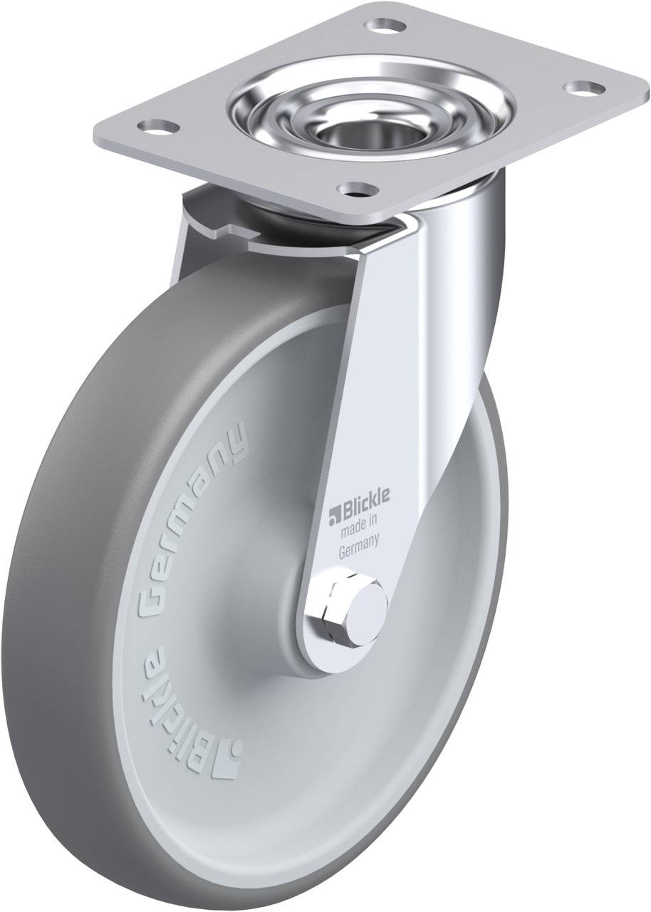 Blickle 757044 LE-TPA 200R Beálló görgő KerékØ: 200 mm Teherbírás (max.): 250 kg 1 db
