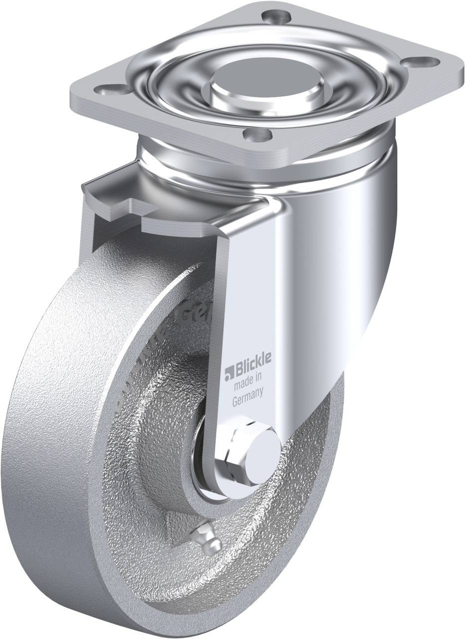 Blickle 754598 LH-G 125K-1 Beálló görgő KerékØ: 125 mm Teherbírás (max.): 450 kg 1 db