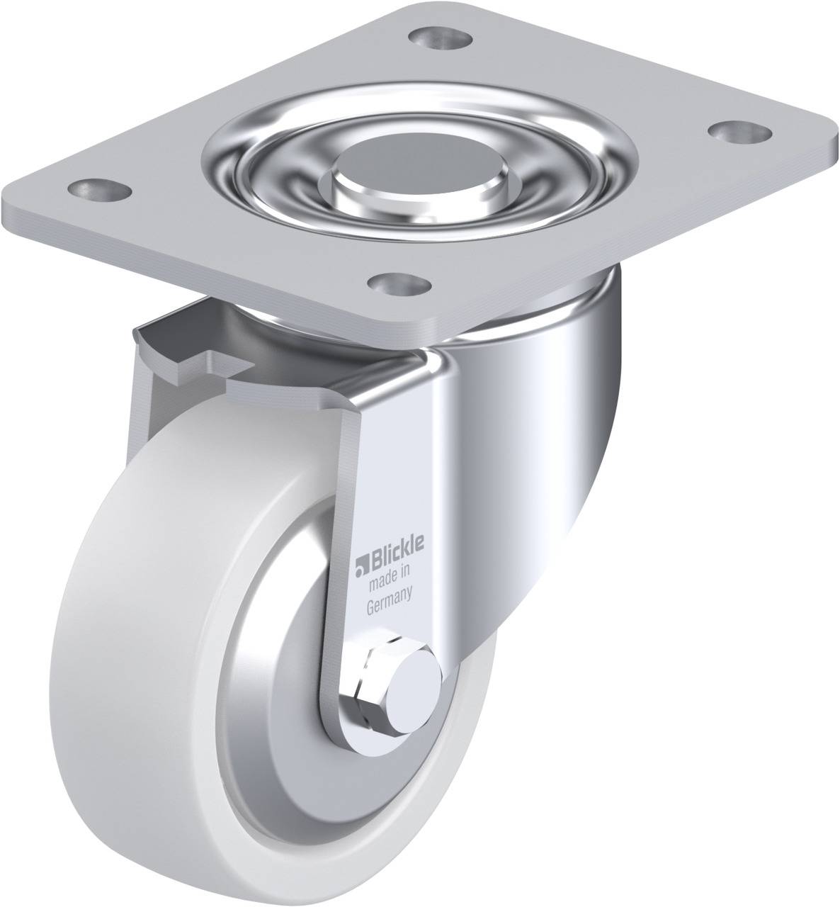 Blickle 750145 LH-SPO 100G-3-FA Beálló görgő KerékØ: 100 mm Teherbírás (max.): 500 kg 1 db
