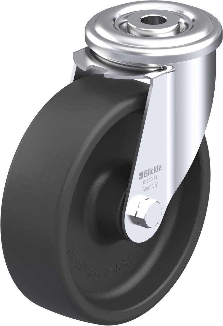 Blickle 754723 LIR-POHI 125G Beálló görgő KerékØ: 125 mm Teherbírás (max.): 150 kg 1 db
