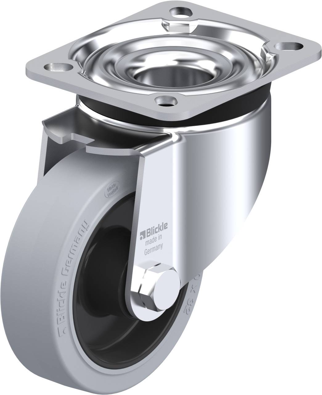 Blickle 850944 LK-POEV 100XR-1-SG Beálló görgő KerékØ: 100 mm Teherbírás (max.): 200 kg 1 db