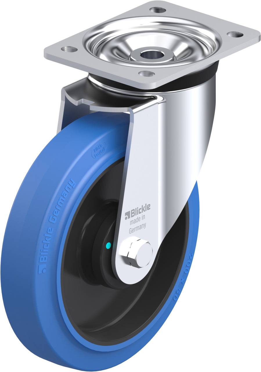 Blickle 851322 LK-POEV 200KAD-SB Beálló görgő KerékØ: 200 mm Teherbírás (max.): 500 kg 1 db