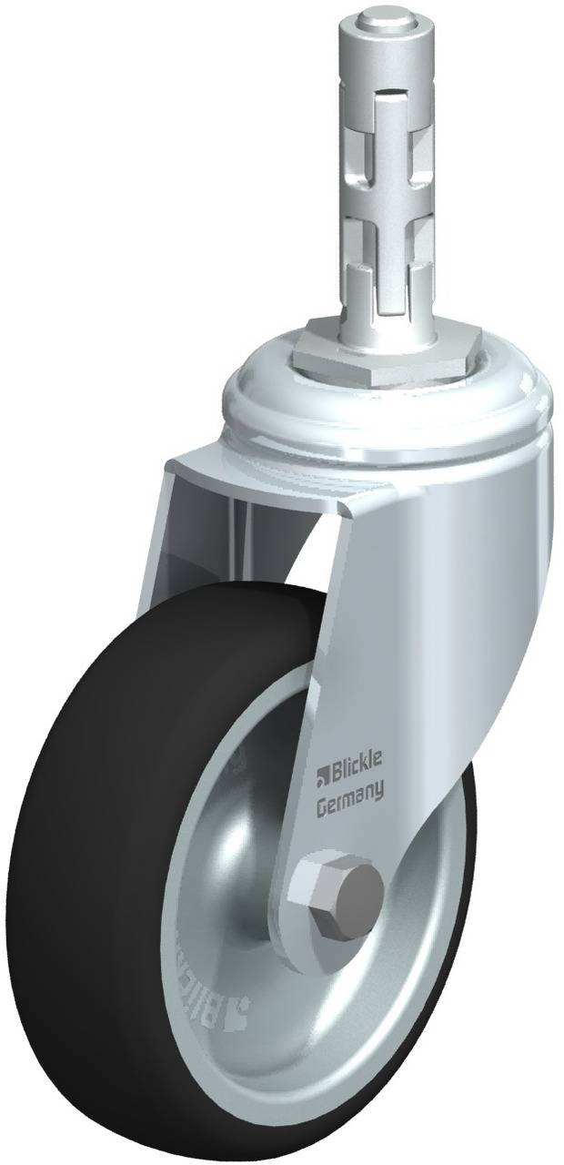 Blickle 848773 LKRA-PATH 101G-11-E11 Beálló görgő KerékØ: 100 mm Teherbírás (max.): 120 kg 1 db