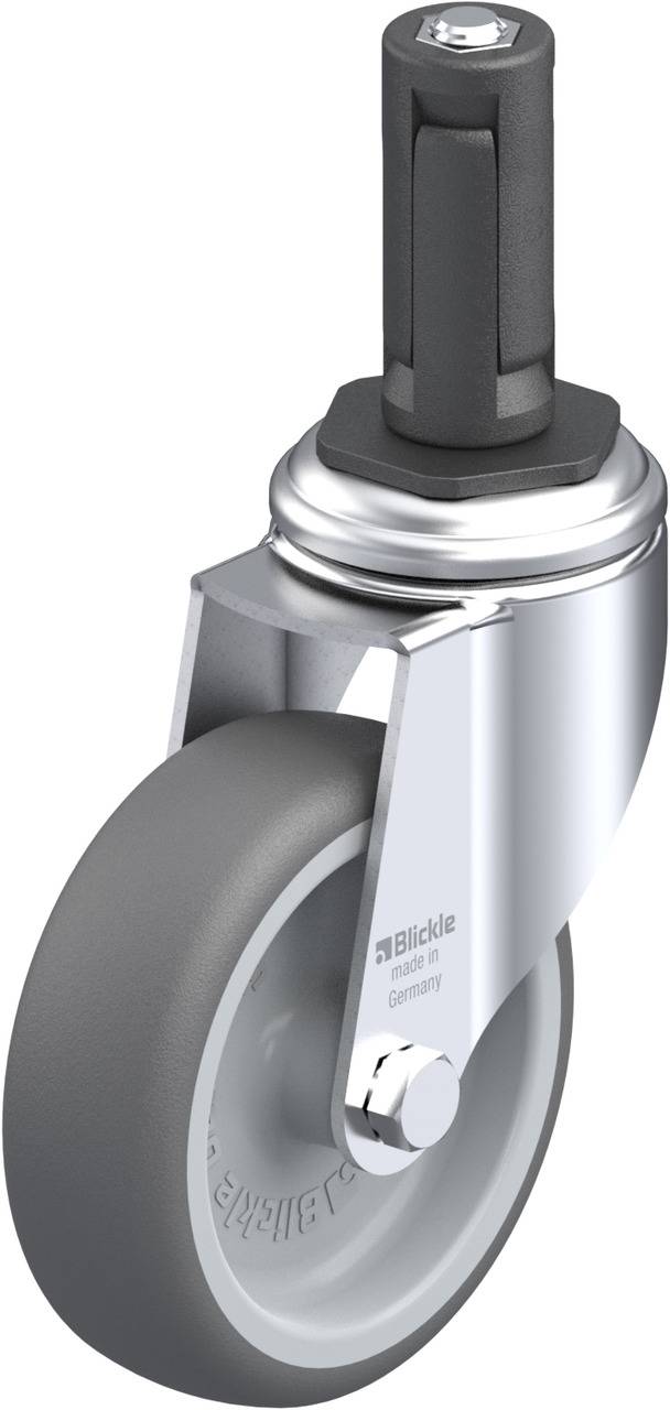 Blickle 848780 LKRA-PATH 101G-11-ER13 Beálló görgő KerékØ: 100 mm Teherbírás (max.): 120 kg 1 db