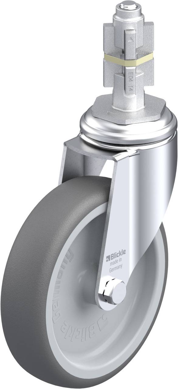 Blickle 848857 LKRA-PATH 126G-11-E14 Beálló görgő KerékØ: 125 mm Teherbírás (max.): 120 kg 1 db