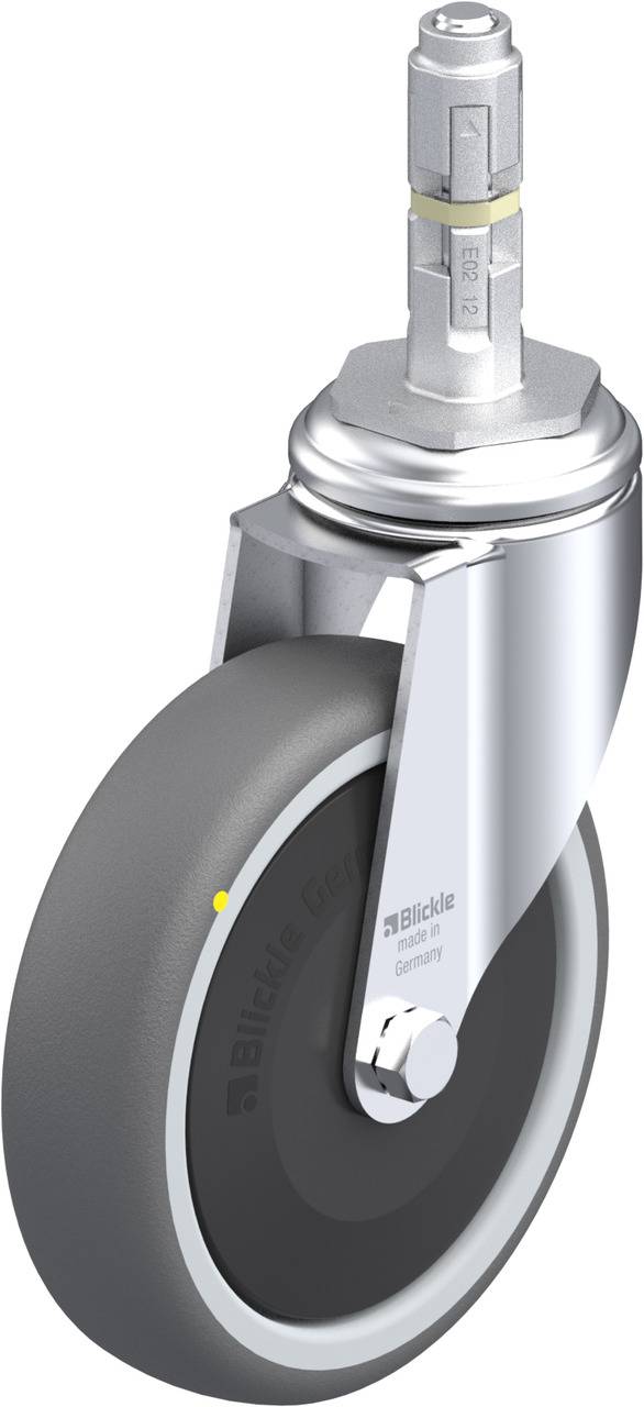 Blickle 848898 LKRA-PATH 126KF-11-ELS-E12 Beálló görgő KerékØ: 125 mm Teherbírás (max.): 120 kg 1 db