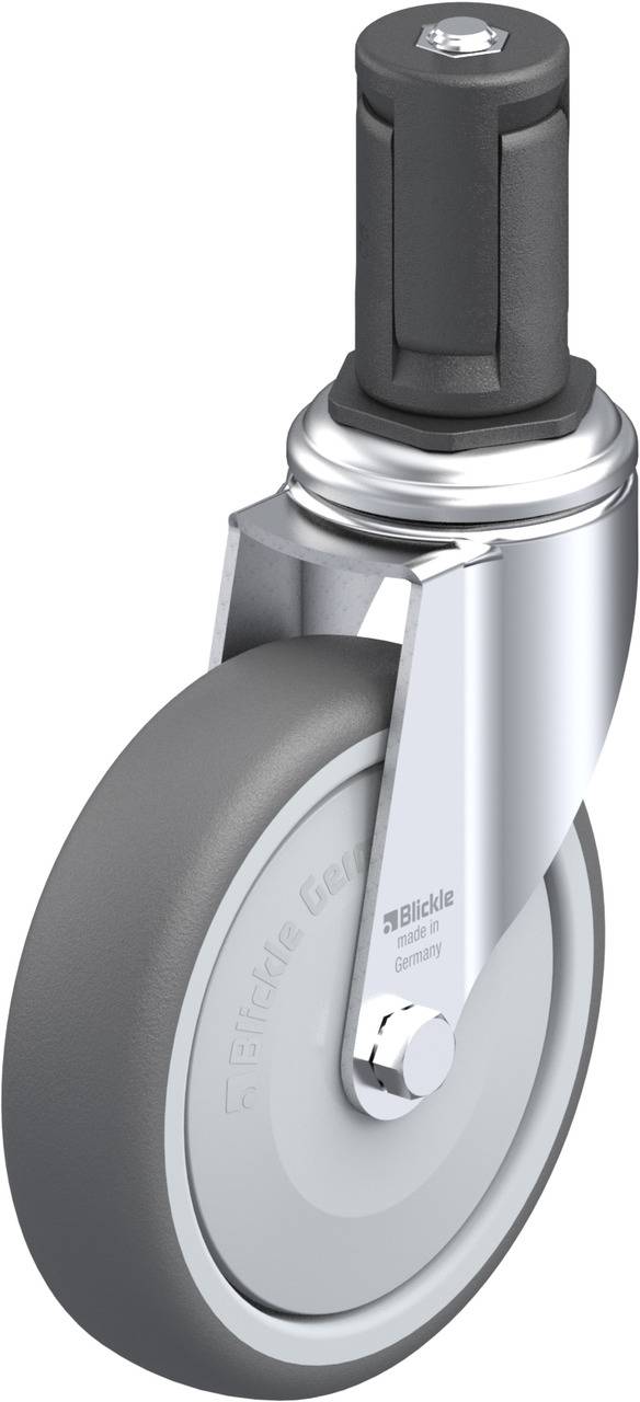 Blickle 848912 LKRA-PATH 126KF-11-ER15 Beálló görgő KerékØ: 125 mm Teherbírás (max.): 120 kg 1 db