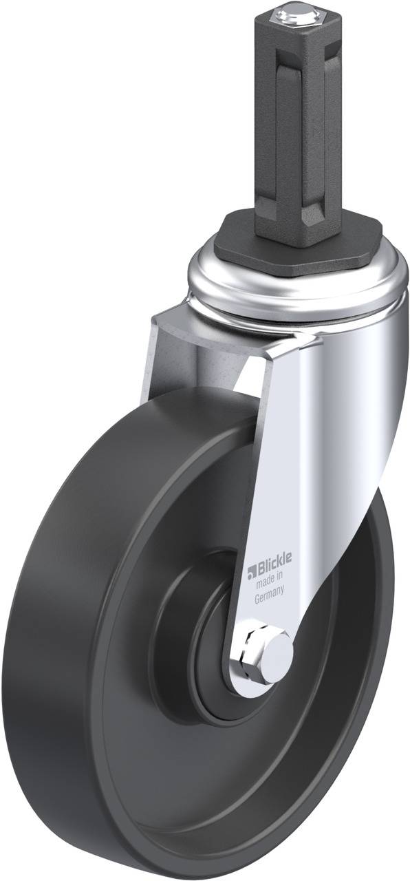 Blickle 849066 LKRA-POA 125K-11-EV12 Roulette pivotante Diamètre de la roue: 125 mm Capacité de charge (max.): 120 kg 1 pc(s)