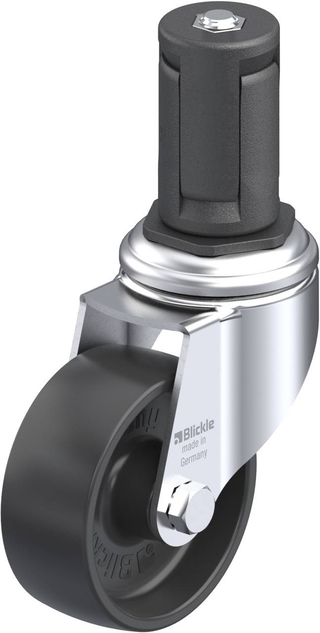 Blickle 848994 LKRA-POA 80G-11-ER15 Beálló görgő KerékØ: 80 mm Teherbírás (max.): 120 kg 1 db