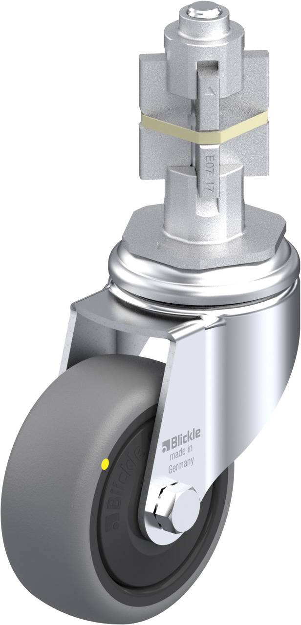 Blickle 750762 LKRA-TPA 80KF-11-ELS-E17 Beálló görgő KerékØ: 80 mm Teherbírás (max.): 65 kg 1 db