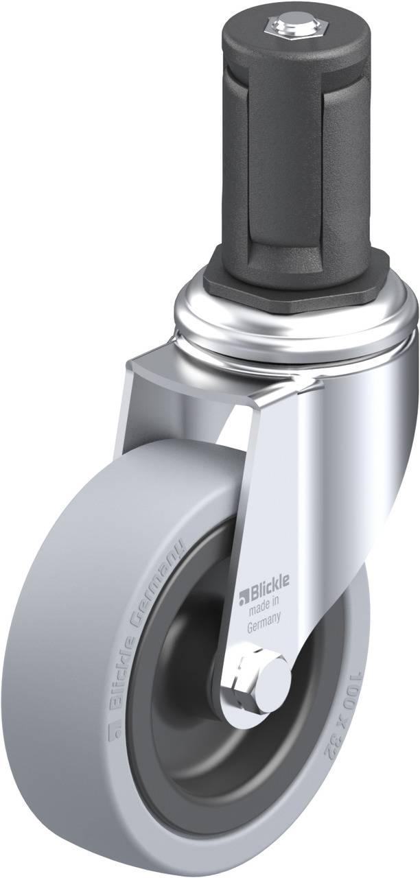 Blickle 848205 LKRA-VPA 101G-11-ER15 Beálló görgő KerékØ: 100 mm Teherbírás (max.): 110 kg 1 db