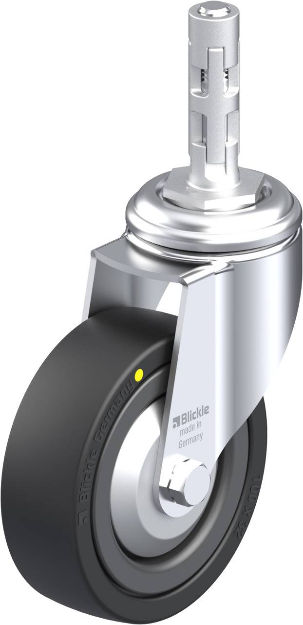 Blickle 750774 LKRA-VPA 101K-11-EL-FA-E11 Beálló görgő KerékØ: 100 mm Teherbírás (max.): 80 kg 1 db