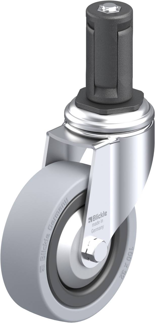Blickle 848230 LKRA-VPA 101K-11-FA-ER14 Beálló görgő KerékØ: 100 mm Teherbírás (max.): 110 kg 1 db