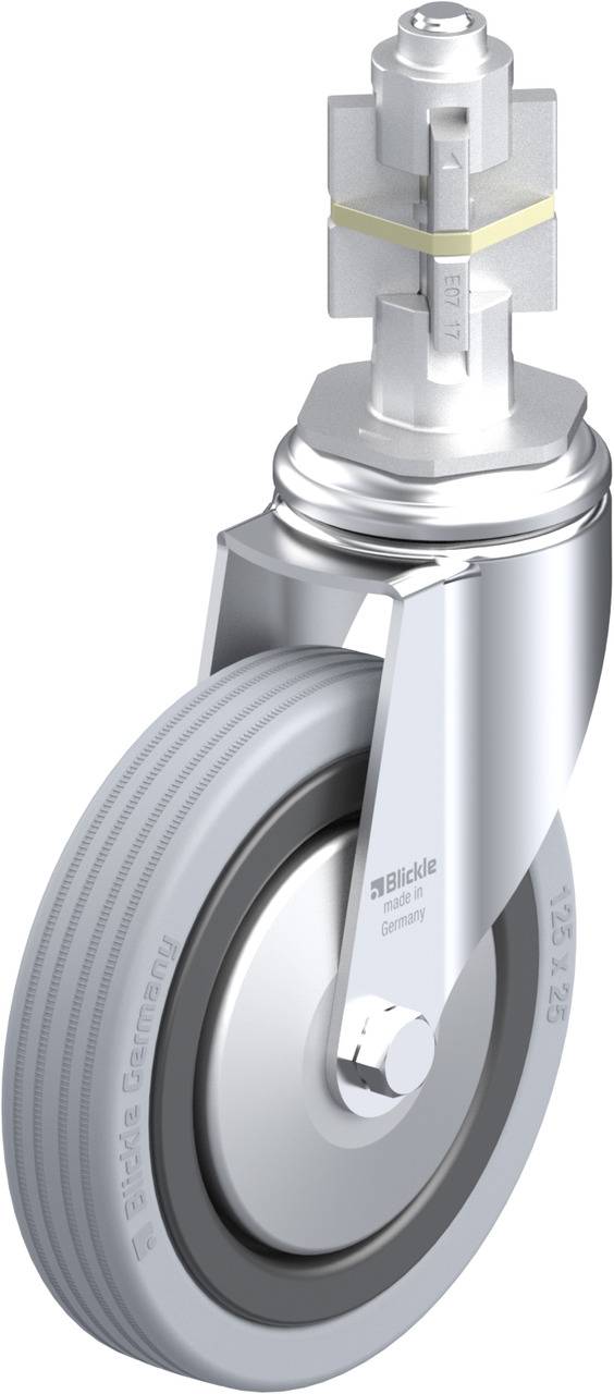 Blickle 750794 LKRA-VPA 125G-11-FA-E17 Beálló görgő KerékØ: 125 mm Teherbírás (max.): 100 kg 1 db