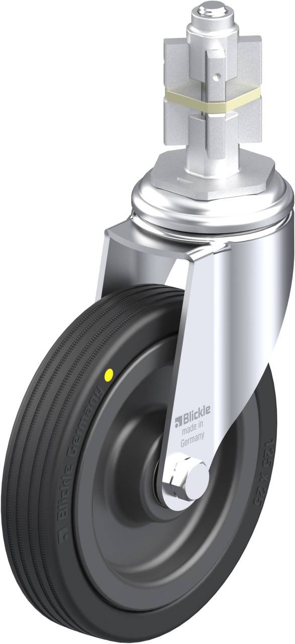Blickle 750802 LKRA-VPA 125K-11-EL-E15 Beálló görgő KerékØ: 125 mm Teherbírás (max.): 75 kg 1 db