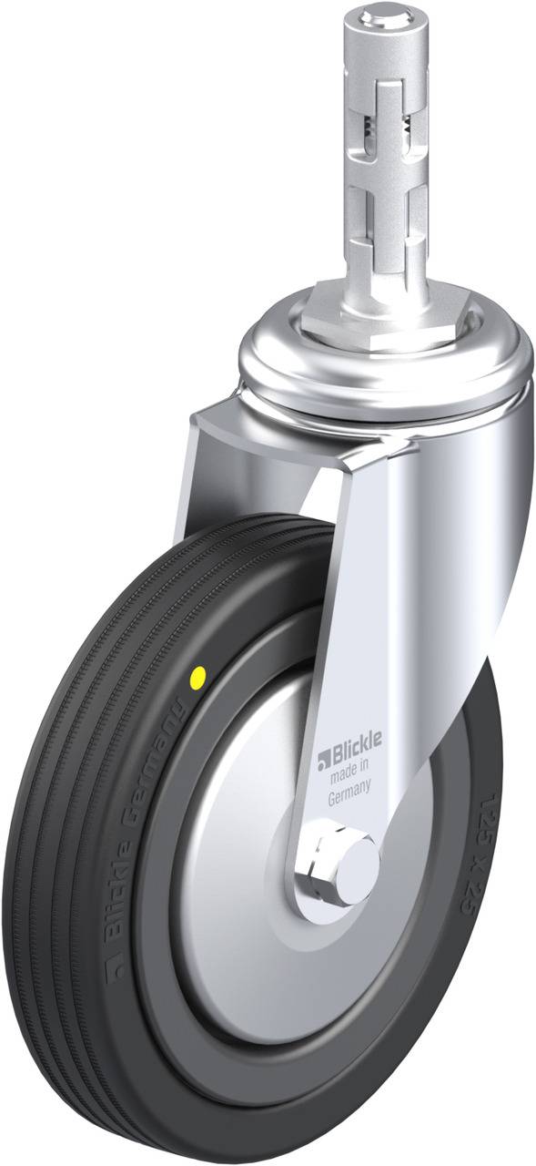 Blickle 750805 LKRA-VPA 125K-11-EL-FA-E11 Beálló görgő KerékØ: 125 mm Teherbírás (max.): 75 kg 1 db