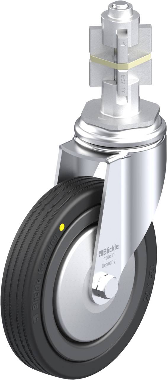 Blickle 750809 LKRA-VPA 125K-11-EL-FA-E17 Beálló görgő KerékØ: 125 mm Teherbírás (max.): 75 kg 1 db