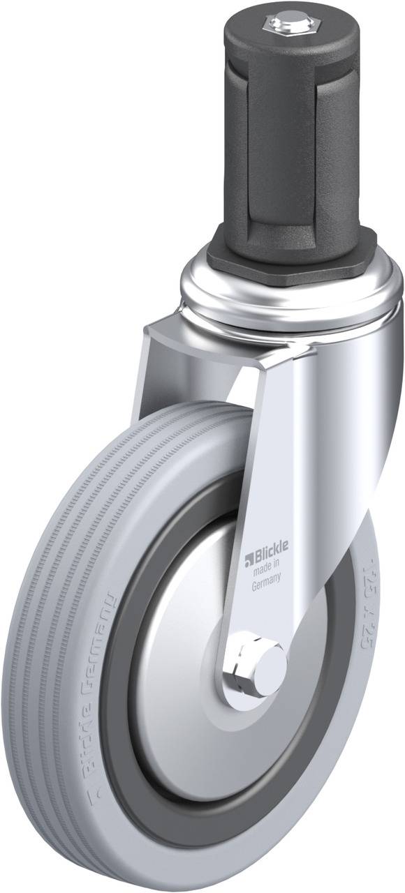 Blickle 848302 LKRA-VPA 125K-11-FA-ER15 Beálló görgő KerékØ: 125 mm Teherbírás (max.): 100 kg 1 db