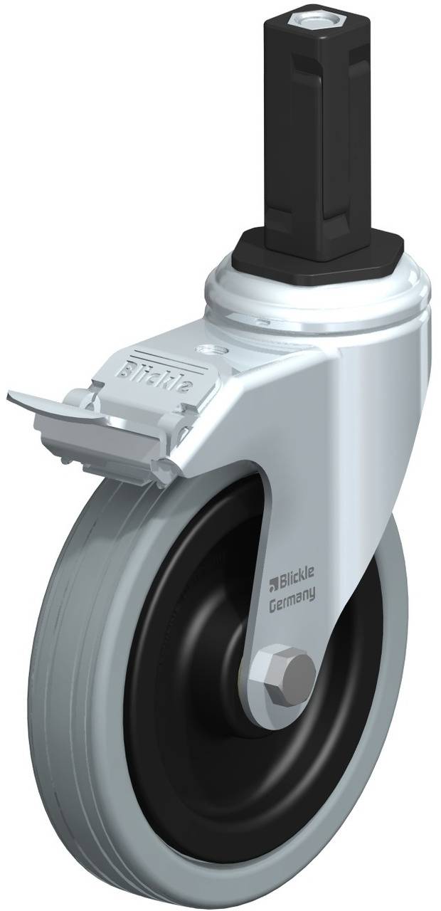 Blickle 848295 LKRA-VPA 125K-11-FI-EV13 Forgóvillás görgő, rögzítővel KerékØ: 125 mm Teherbírás (max.): 100 kg 1 db