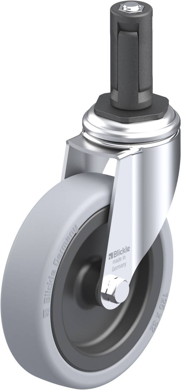 Blickle 848375 LKRA-VPA 126G-11-ER13 Beálló görgő KerékØ: 125 mm Teherbírás (max.): 120 kg 1 db