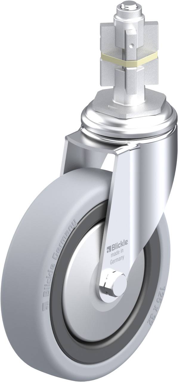 Blickle 750824 LKRA-VPA 126G-11-FA-E15 Beálló görgő KerékØ: 125 mm Teherbírás (max.): 120 kg 1 db