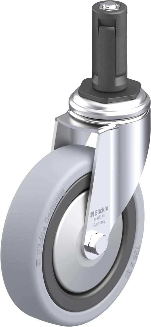 Blickle 848366 LKRA-VPA 126G-11-FA-ER13 Beálló görgő KerékØ: 125 mm Teherbírás (max.): 120 kg 1 db
