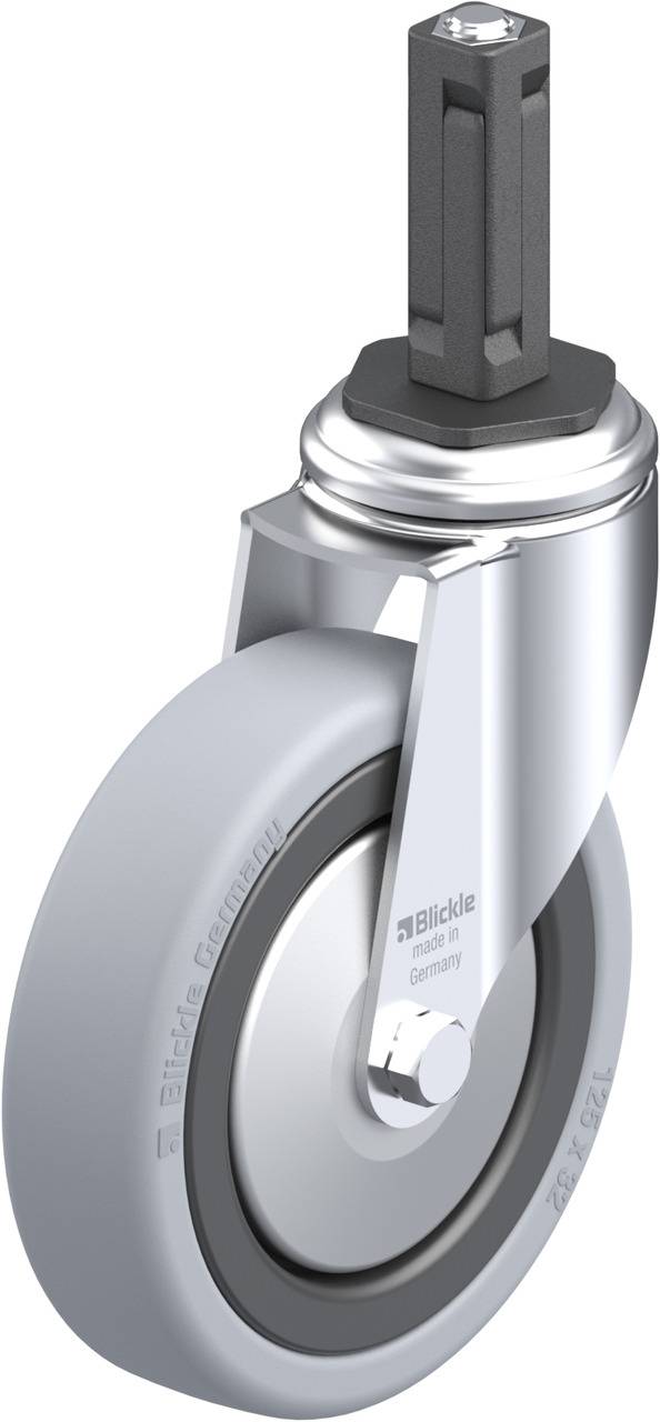 Blickle 848369 LKRA-VPA 126G-11-FA-EV12 Beálló görgő KerékØ: 125 mm Teherbírás (max.): 120 kg 1 db