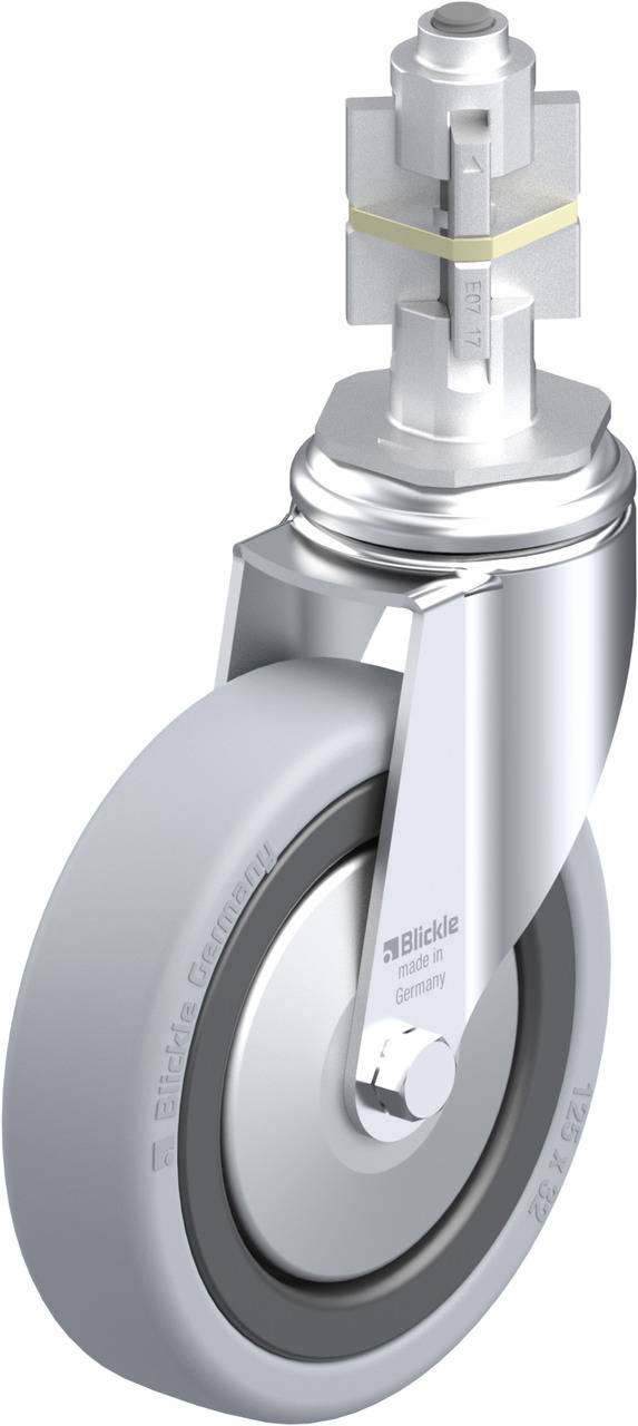 Blickle 750836 LKRA-VPA 126K-11-FA-E17 Beálló görgő KerékØ: 125 mm Teherbírás (max.): 120 kg 1 db