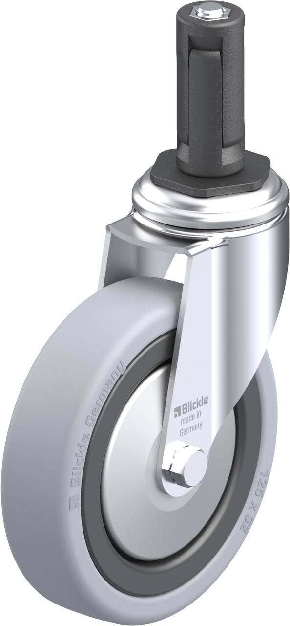 Blickle 848402 LKRA-VPA 126K-11-FA-ER13 Beálló görgő KerékØ: 125 mm Teherbírás (max.): 120 kg 1 db