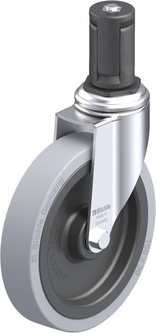 Blickle 848490 LKRA-VPA 150K-11-ER15 Beálló görgő KerékØ: 150 mm Teherbírás (max.): 110 kg 1 db