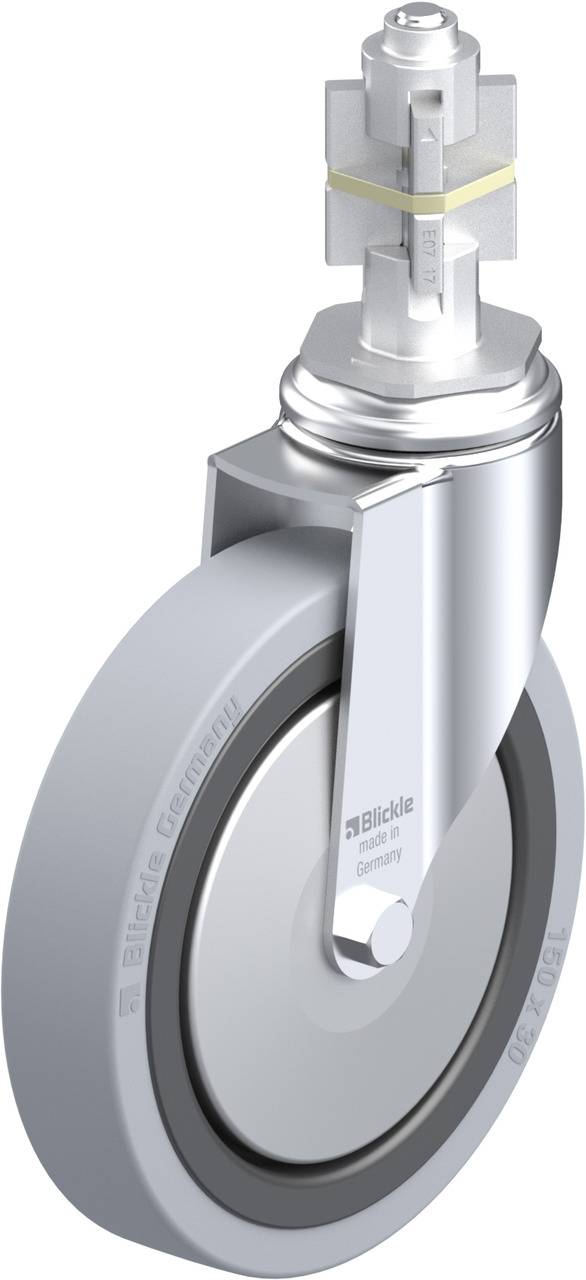Blickle 750862 LKRA-VPA 150K-11-FA-E17 Beálló görgő KerékØ: 150 mm Teherbírás (max.): 110 kg 1 db