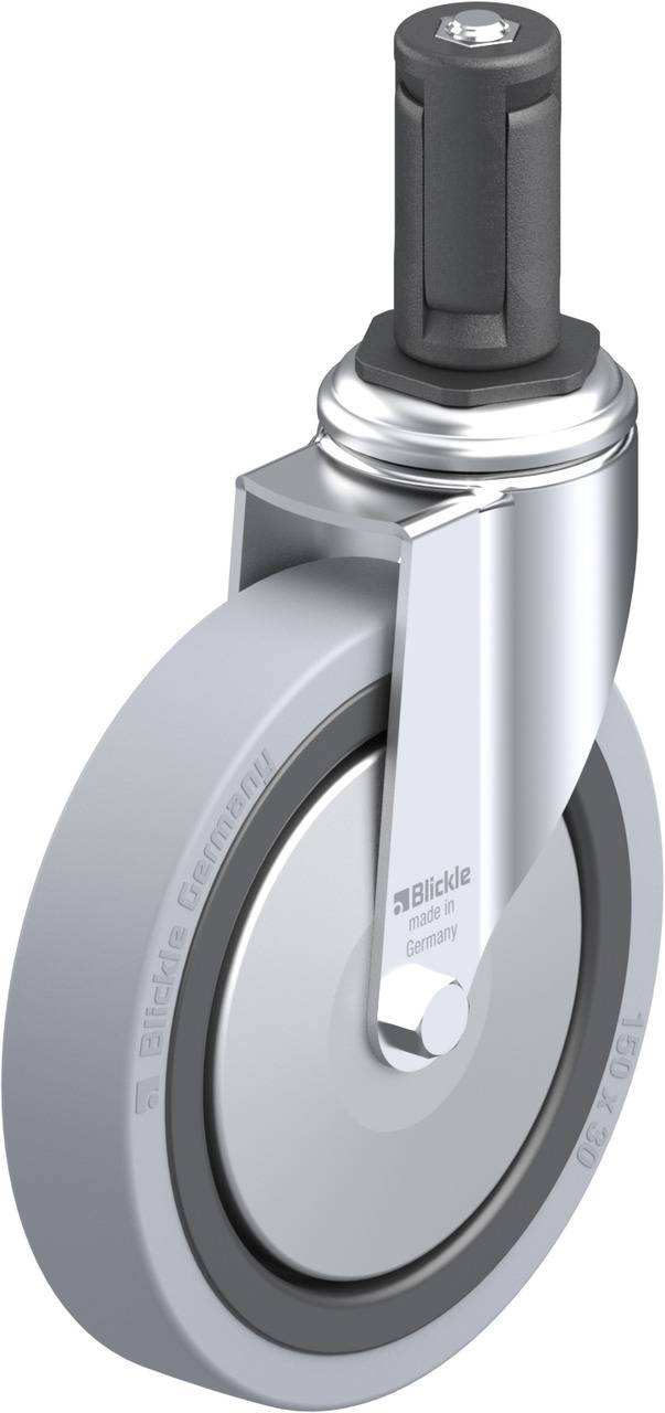 Blickle 848480 LKRA-VPA 150K-11-FA-ER14 Beálló görgő KerékØ: 150 mm Teherbírás (max.): 110 kg 1 db
