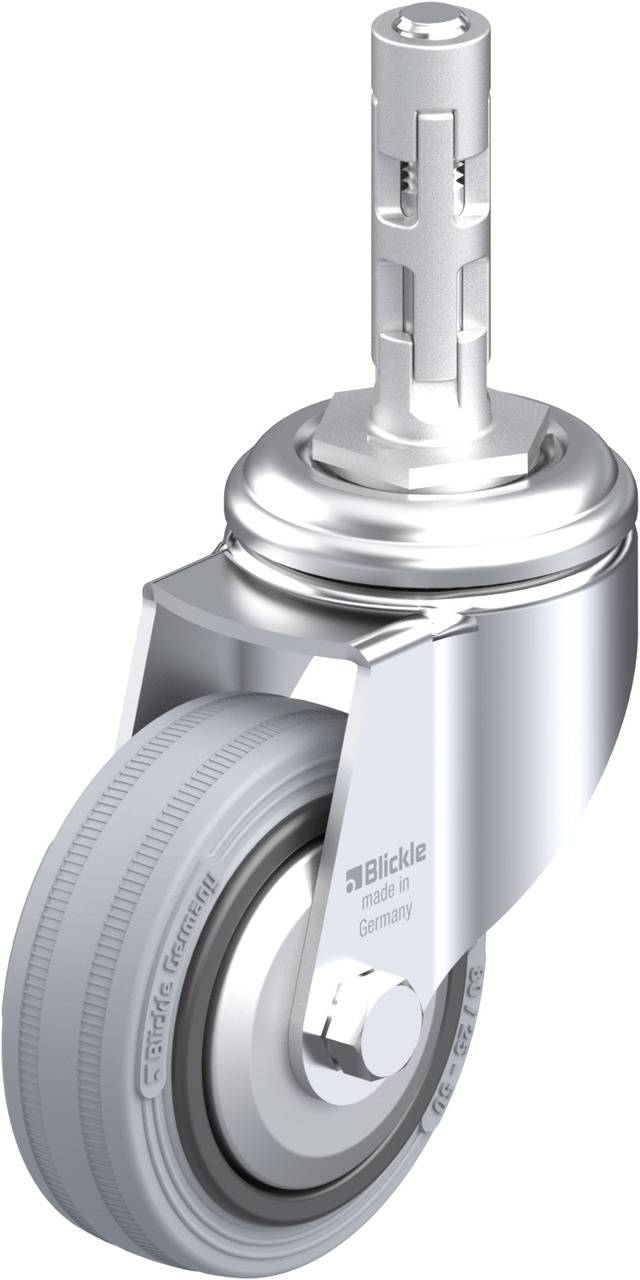Blickle 750880 LKRA-VPA 80G-11-FA-E11 Beálló görgő KerékØ: 80 mm Teherbírás (max.): 80 kg 1 db