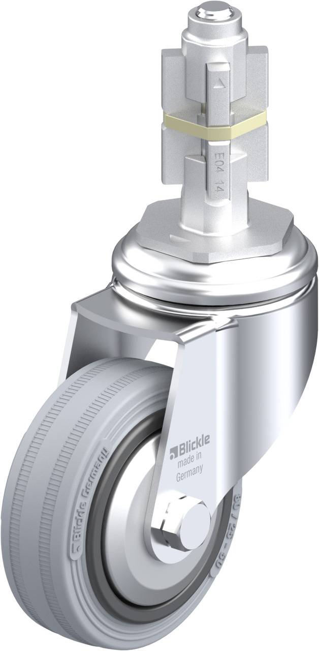 Blickle 750882 LKRA-VPA 80G-11-FA-E14 Beálló görgő KerékØ: 80 mm Teherbírás (max.): 80 kg 1 db